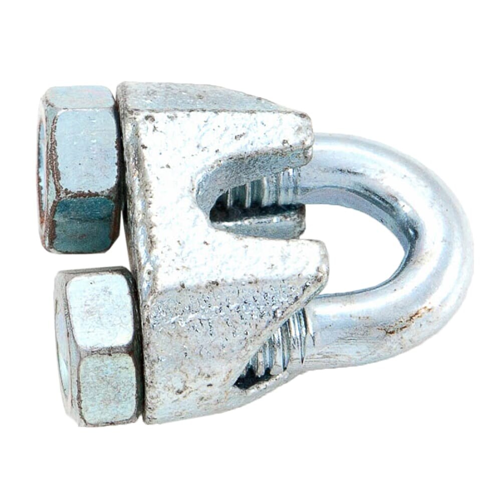 61021 Wire Rope Clips, Zinc-Plated